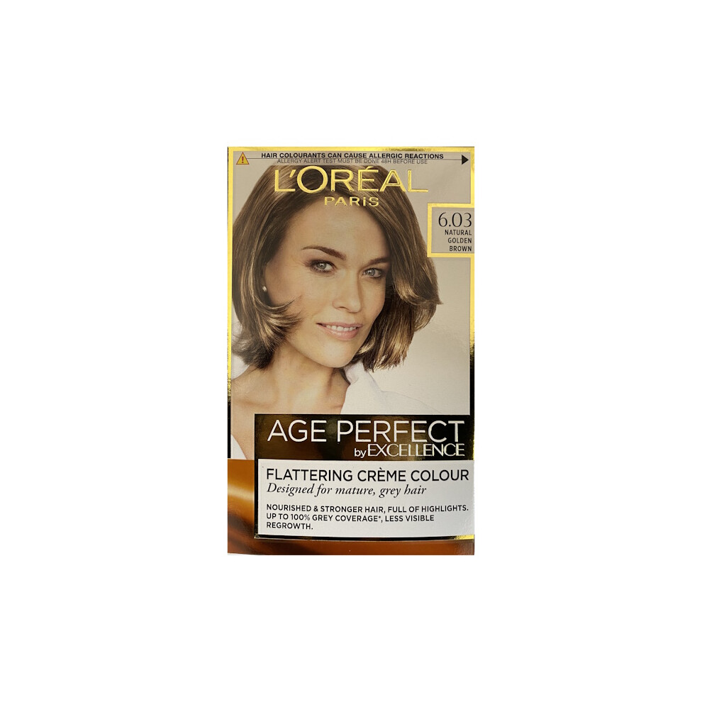LâOrã©Al Paris Brown L'oreal Age Perfect 6.03 Natural Golden