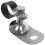 Clip Fixation Lampe Casque Dura Argenté Usage Casque 7