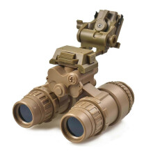 Airsoft Tactical PVS15 Nachtzichtbril (nep verrekijker) met helmbevestiging, geen functie, NVG-model voor tactische decoratie, rekwisieten e