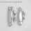2Pcs Rear Left+Right Door Handle Exterior Door Handle for   2001-2005  Fit 2002-2008 7