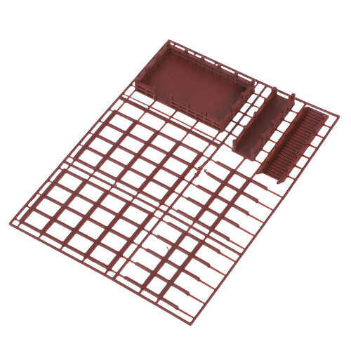 2Ensembles Miniature Plastique Ornement Jardin Micro 1