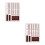 2Ensembles Miniature Plastique Ornement Jardin Micro 5