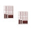 2Ensembles Miniature Plastique Ornement Jardin Micro 9