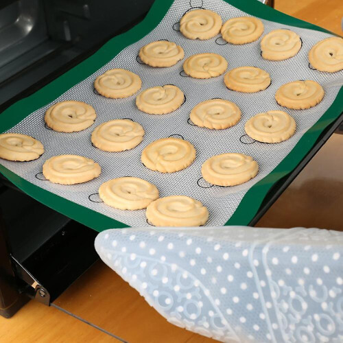 Silikon-Backmatte mit Antihaftbeschichtung, Macaron-Backmatte, wiederverwendbare Backmatte