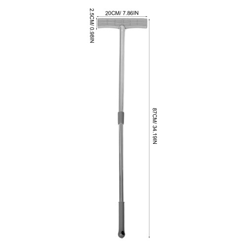 Porte-Affiche Ajustable En Acier Inoxydable Résistant Argent 2