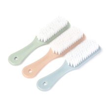 (Blau) Bürste mit weichem Fell, Schuhbürste, multifunktionale Toilettenbürste, Bodenbürste, Kleiderbürste, Kragenreinigungsbürste
