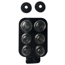 (Schwarz) 4 Paar/Set In-Ear-Ohrstöpsel mit Geräuschisolierung, weich, rutschfest, abnehmbar, inklusive Box und Ersatz-Silikonstöpseln für Be