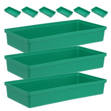 18Pcs Green PP Floral Foam Block Holders Floral Arrangement Containers