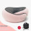 (FEN) Cuscini da viaggio per il collo, cuscini da viaggio a forma di U riponibili, cuscini da viaggio in memory foam, cuscini da viaggio per 1