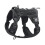 No Pull Nylon Dog Harness with Control Handle, Adjustable Reflective Padded for Medium to Large Dogs, Black L 1