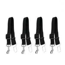 Conjunto de 4 cintos de segurança para animais de estimação, incluindo cinto de segurança para carro.