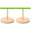 2Pièces Perchoir Table Bois Pour Perroquet Usage Animal 4