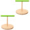 2Pièces Perchoir Table Bois Pour Perroquet Usage Animal 5