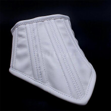 (Tipo A (bianco)) Collare da donna in pelle PU con imbracatura per costumi cosplay