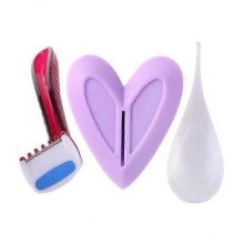 6-teiliges Set mit Schablonen zur Intimrasur für Frauen (Bikinizone)