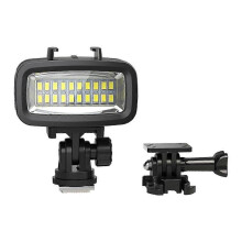 Pre GoPro kameru 20LED Prenosné potápačské výplňové svetlo Vonkajšie živé fotografovanie Osvetlenie Fotografické svetlo