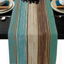 Caminho de mesa moderno para sala de estar, jogos americanos para casamentos, 33 x 180 cm