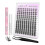 （Κιτ βλεφαρίδων black-lash）Veyesbeauty Manga Lash Clusters Dramatic Look Dynamic Volume Αόρατη ταινία μακράς δ 1