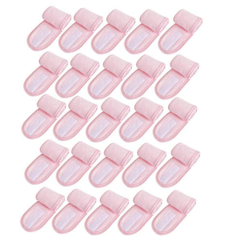 30 τεμάχια πετσέτα Spa Headband για αισθητικό, περιτύλιγμα μαλλιών για γυναίκες, ρυθμ