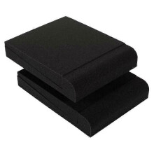 2 stuks luidsprekerpads van schuim met hoge dichtheid - Luidsprekerisolatiepads, akoestische isolatiepads voor monitoren, studio