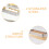 2Pièces Cercle De Cuisson À Tarte Acier Inoxydable Pour 7