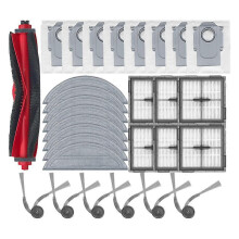 Ersatzteile für Roborock Q10 VF/Q10 VF+ Staubsaugerroboter: Hauptbürste, Seitenbürste, HEPA-Filter, Wischtuch, Staubbeutel