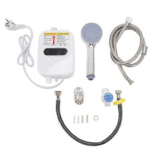 Scaldabagno elettrico istantaneo, controllo intelligente della temperatura, impermeabile IPX4, scaldabagno a riscaldamento rapido per il bag