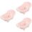 3Pièces Rose Hamster Chinchilla 7