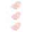 3Pièces Rose Hamster Chinchilla 9