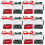 48Pièces Boîtes Claires Pour Mini-Cupcakes Protection Couleurs 3