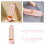 3Pièces Règle Mesure Rose ABS Pour Chaussure 10