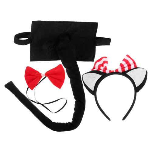 5Ensembles Ensemble Cosplay Oreilles Chat Accessoire Coloré 1