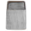 2Pcs Grey Plastic Trash Can Retro Design for Bathroom Home Use 3