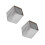 2Pcs Grey Plastic Trash Can Retro Design for Bathroom Home Use 7