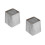 2Pcs Grey Plastic Trash Can Retro Design for Bathroom Home Use 8