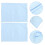 4Pièces Taies D'oreiller Enveloppe Bébé Ciel Polyester Douce Voyage 11