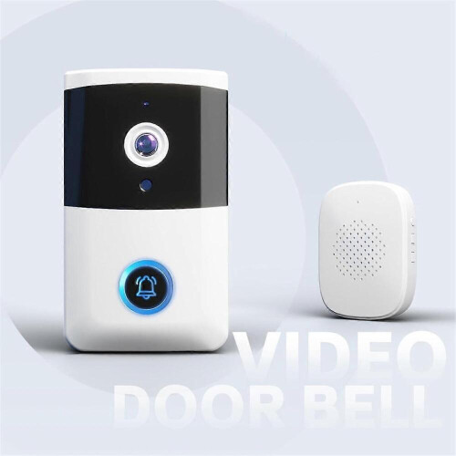 Ασύρματο Έξυπνο Κουδούνι - Κουδούνι με Λειτουργία Ενδοεπικοινωνίας