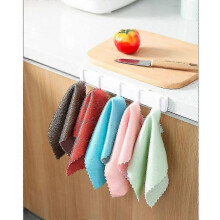 panno assorbente per piatti, spazzola, pentola, panno per la pulizia della cucina resistente