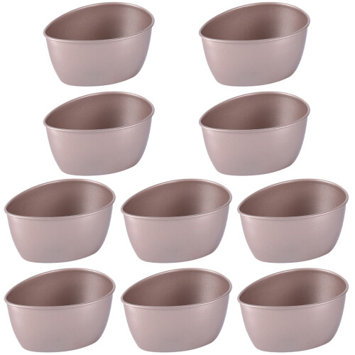 10Pièces Bols Résistants Acier Carbone Multi-Usage Cuisine Café 1