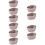 10Pièces Bols Résistants Acier Carbone Multi-Usage Cuisine Café 11