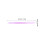 4Pcs Durable Glass Nail Files Double-Sided Manicure Sticks Multi Color 2