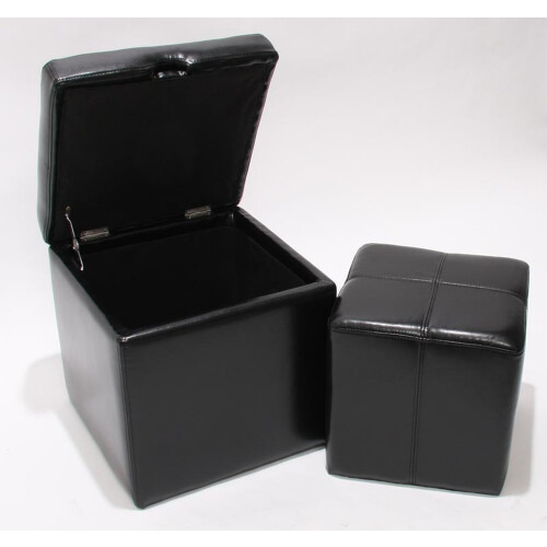 Pouf Carrara (lot de 2)