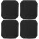 4Pièces Néoprène Noir Protection Usage Voyage 5