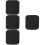 4Pièces Néoprène Noir Protection Usage Voyage 7