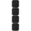 4Pièces Néoprène Noir Protection Usage Voyage 8