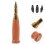 1Ensemble Kit Perforateurs Cuir Bois Solidité Acier Outils Bricolage 10