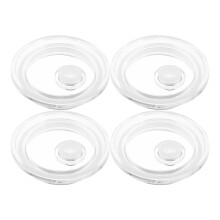 16Pièces Couvercles Transparente Pour Tasses À Bouteilles