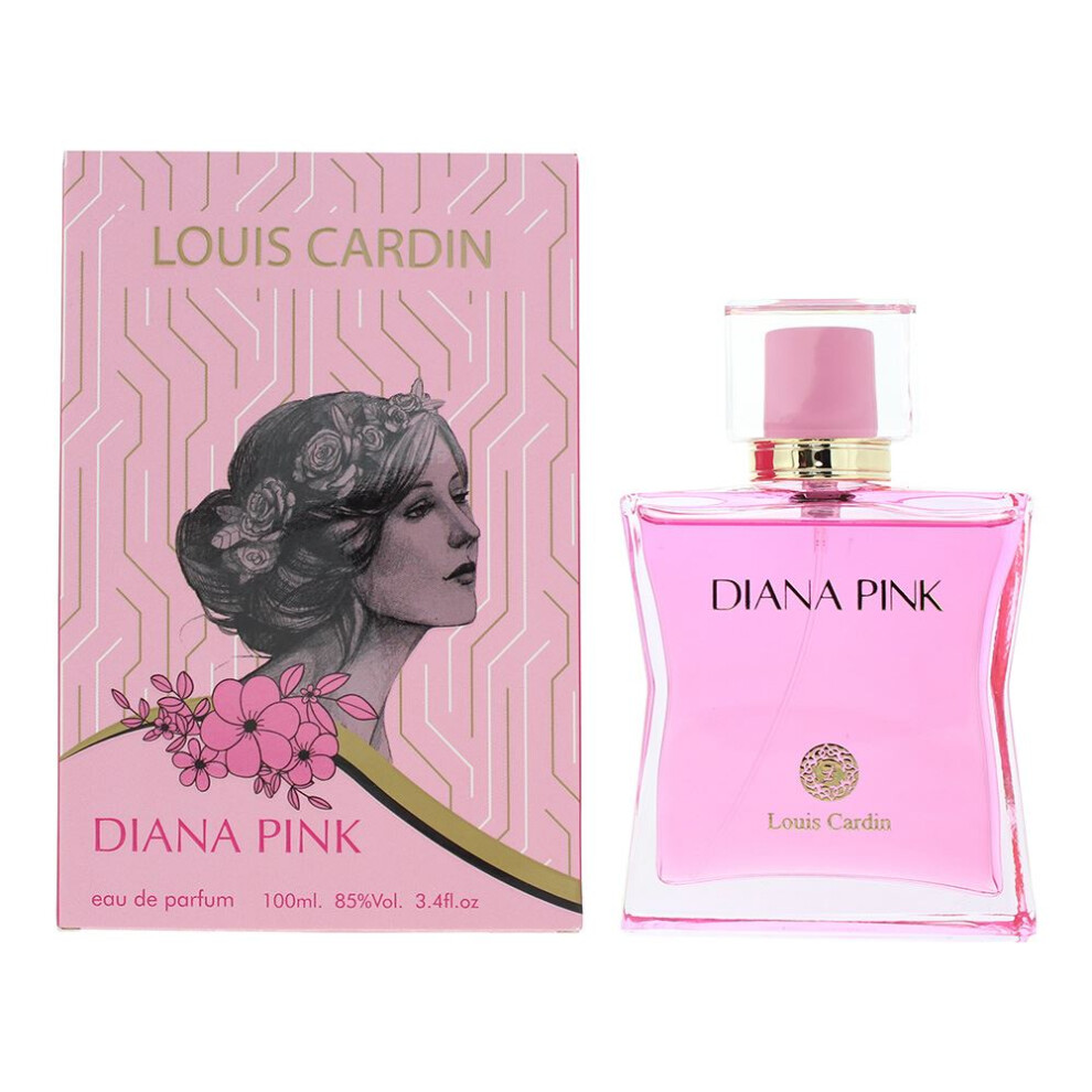 Louis Cardin Diana Pink Eau De Parfum 100ml  | TJ Hughes - Image 5