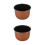 2Pcs Nonstick Inner Pot for Rice Cooker Multi- Use 8