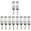 10Pièces Accessoire Remorque Aluminium Durable Montage Simple 6